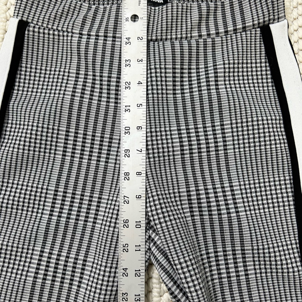 Fashion Nova Women's Plaid Jegging Pants Size Small High Waist Academia office - Picture 8 of 8